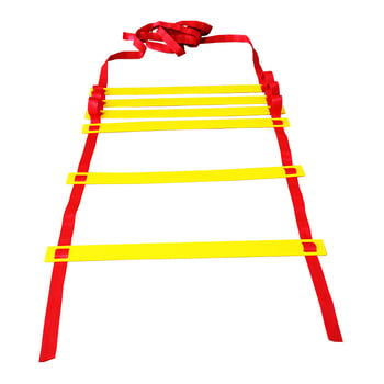 Scară de agilitate reglabilă pentru fotbal, 3 mm grosime, scară din frânghie