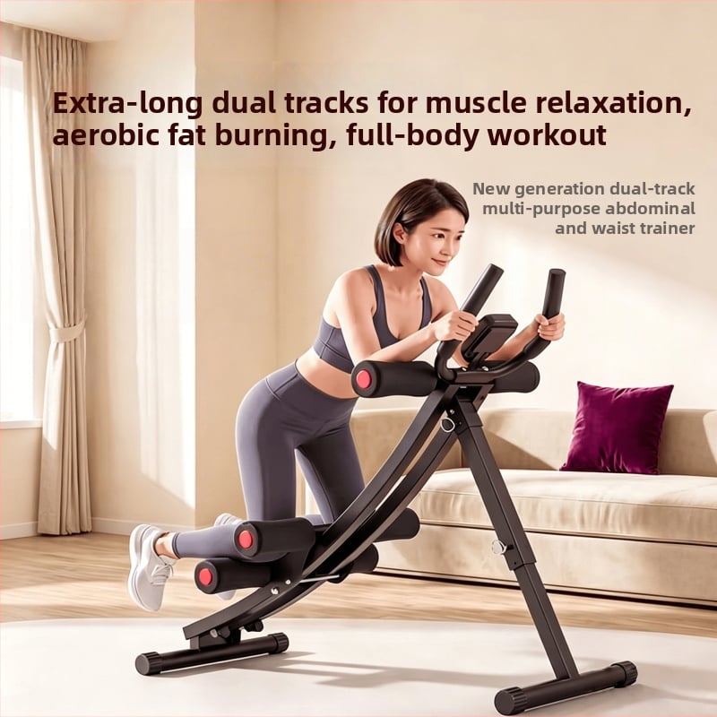 Yon aparat pliabil pentru subțierea taliei și exerciții abdominale pentru uz casnic