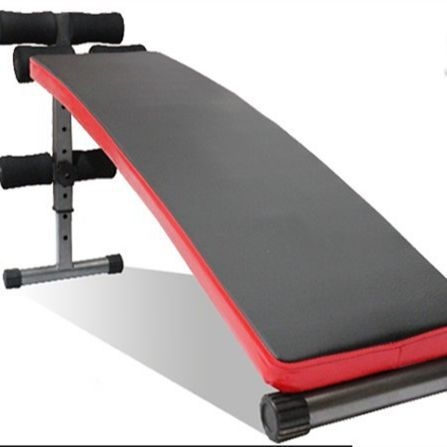 Bancă de abdomene multifuncțională pentru uz casnic, cu design curbat și lungime extinsă, echipament de fitness
