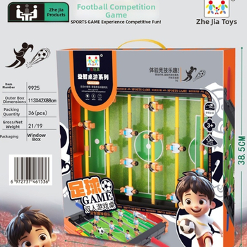 Foosball de masă pentru două persoane — mini joc de masă pentru copii 4–6 ani