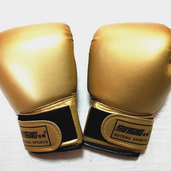 Sagitar mănuși de box pentru copii, culoare solidă perlată, cu căptușeală din spumă pentru antrenament Sandbag/Sanda
