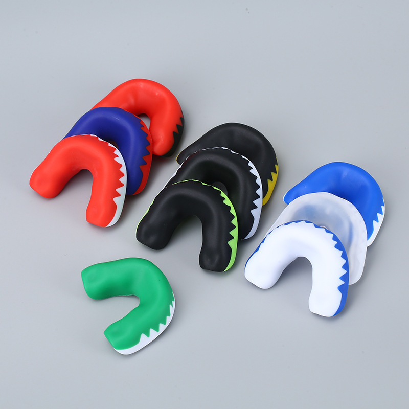 Protecție dentară EVA, moldabilă și reutilizabilă, protecție anti-impact groasă pentru box, taekwondo, arte marțiale și sanda
