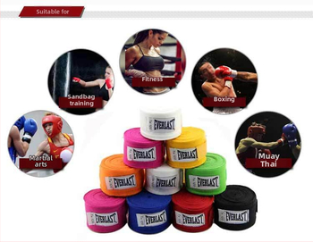 Bandaje pentru mâini de box, 5 m lungime, pereche de 180 inchi, pentru sanda și box