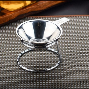 Rui Kun Filtru de ceai din oțel inoxidabil 304, filtru pentru frunze de ceai, accesorii pentru ceai, separator pentru resturi de ceai, filtru Kung Fu pentru ceai