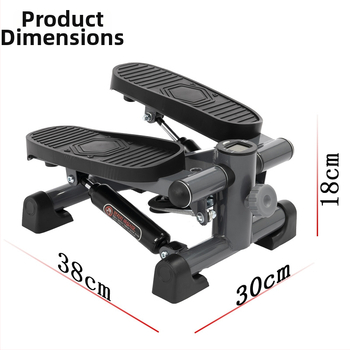 Stepper interior și trainer eliptic pentru picioare — aparat de fitness portabil pentru casă