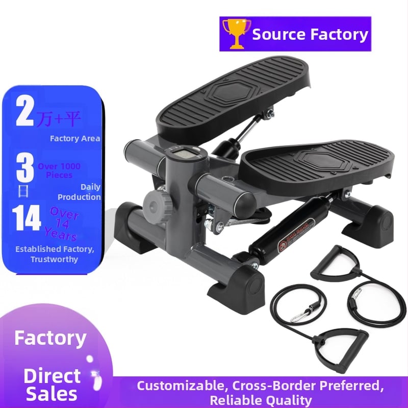 Stepper interior și trainer eliptic pentru picioare — aparat de fitness portabil pentru casă