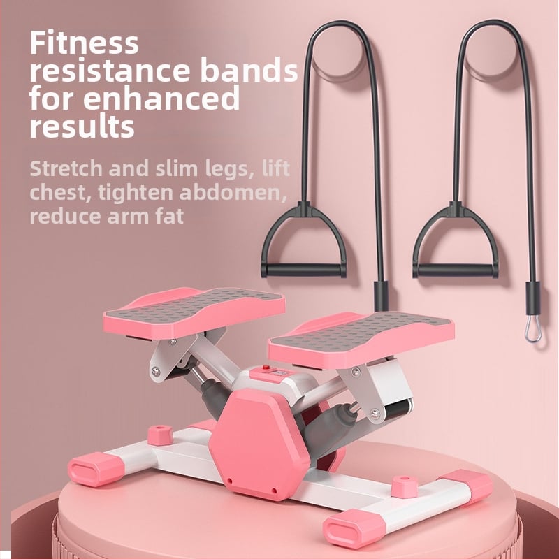 Stepper hidraulic pentru uz casnic, compact și silențios, echipament de fitness interior, multifuncțional pentru vârstnici