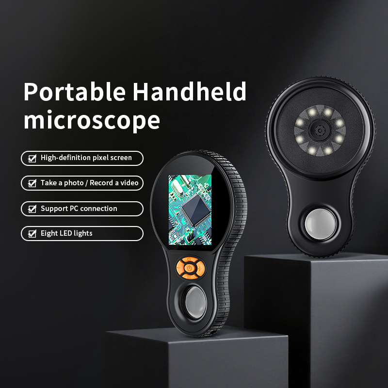 Microscop digital portabil pentru copii — manevrabil, inteligent, imagine HD, mărire mare