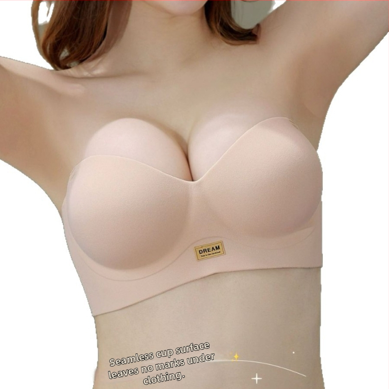 9335 Sutien push-up fără sârmă pentru femei, evidențiază sânii mici, anti-cădere
