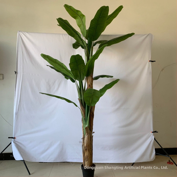 Arbore artificial de banană, plantă în ghiveci pentru decor interior și exterior, amenajare grădină