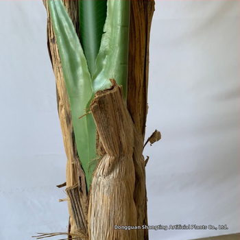 Arbore artificial de banană, plantă în ghiveci pentru decor interior și exterior, amenajare grădină