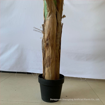 Arbore artificial de banană, plantă în ghiveci pentru decor interior și exterior, amenajare grădină