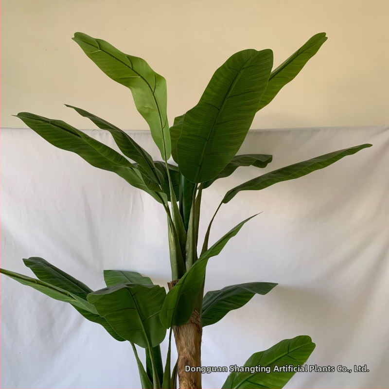 Arbore artificial de banană, plantă în ghiveci pentru decor interior și exterior, amenajare grădină