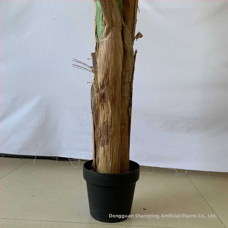 Arbore artificial de banană, plantă în ghiveci pentru decor interior și exterior, amenajare grădină