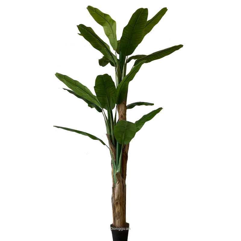 Arbore artificial de banană, plantă în ghiveci pentru decor interior și exterior, amenajare grădină