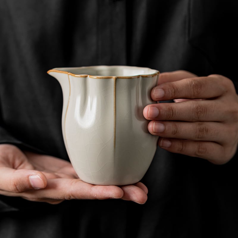 Cupa Gongdao din porțelan pentru uz casnic – divizor de ceai pentru ceremonia Kung Fu, accesorii set ceai