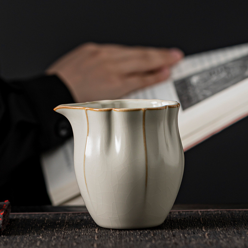 Cupa Gongdao din porțelan pentru uz casnic – divizor de ceai pentru ceremonia Kung Fu, accesorii set ceai