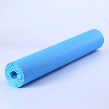 Covoraș de yoga din PVC cu suprafață antiderapantă și absorbție a șocurilor, pentru dans și fitness acasă, dimensiuni 173 x 61 cm, grosime 6 mm