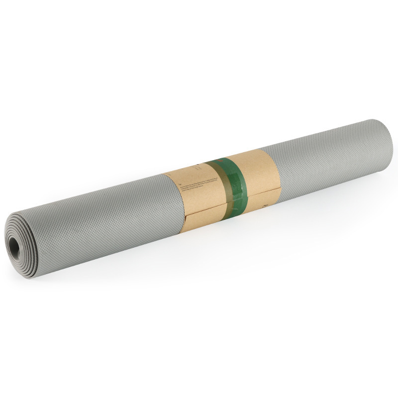 Covoraș de yoga din PVC cu suprafață antiderapantă și absorbție a șocurilor, pentru dans și fitness acasă, dimensiuni 173 x 61 cm, grosime 6 mm