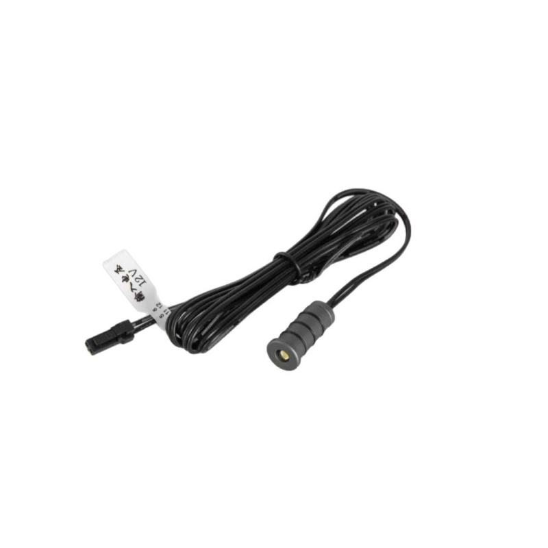 Lampă LED cu grilaj pentru perete, 12V, proiector mini, ultra-compact, deschidere de 8 mm, lampă ambientală cer înstelat