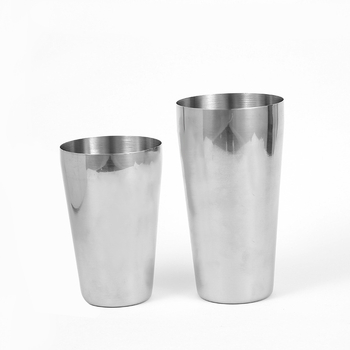 Set de 6 accesorii din oțel inoxidabil, stil Boston, pentru cocktailuri