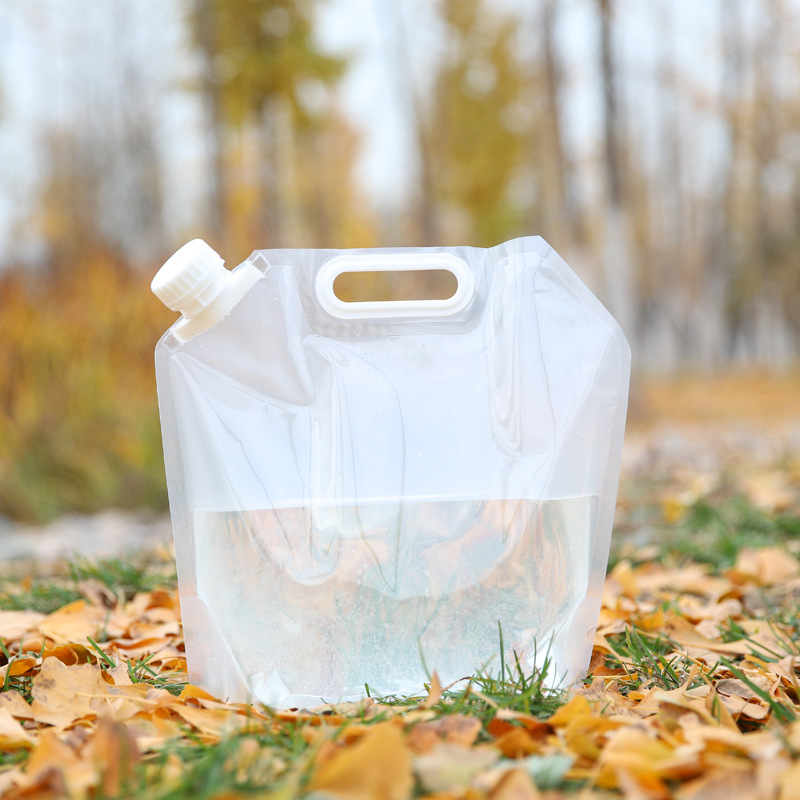 Sac de apă pliabil de 3L pentru camping și drumeții – rezervor de apă portabil