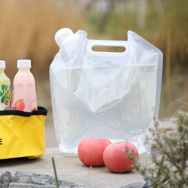 Sac de apă pliabil de 3L pentru camping și drumeții – rezervor de apă portabil