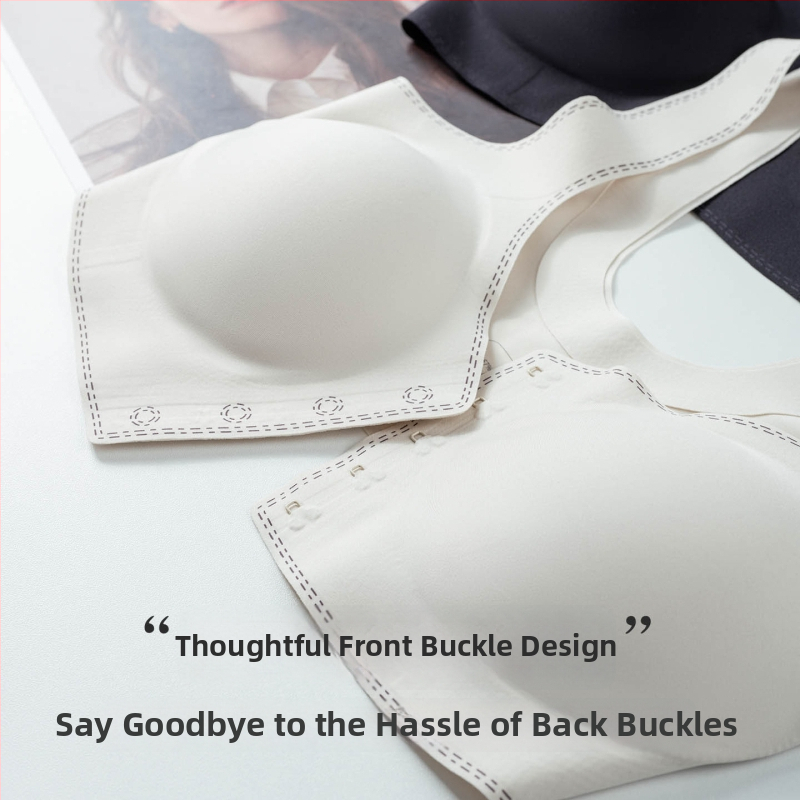 Bustier din mătase, fără cusături, bretele late, închidere frontală