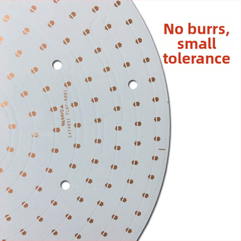 substrat din aluminiu cu conductivitate termică înaltă, formă circulară, grosime 1,0 mm, LED 3030, putere mare, tensiune de 4000V pentru lampă de minerit