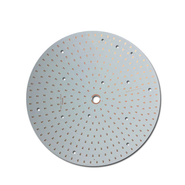 substrat din aluminiu cu conductivitate termică înaltă, formă circulară, grosime 1,0 mm, LED 3030, putere mare, tensiune de 4000V pentru lampă de minerit