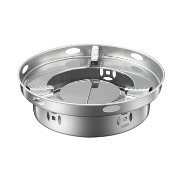Vas mare din oțel inoxidabil pentru arzător cu alcool — pentru uz casnic, oală pentru hot pot, dry pot și supă