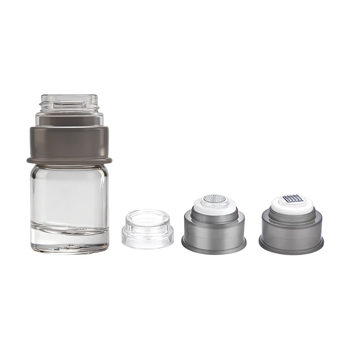 Dispenser de lichide în stil ștampilă cu nano-microcristale, însoțit de flacon de 5 ml și cap de introducere pătrat cu nano-cristale 6D