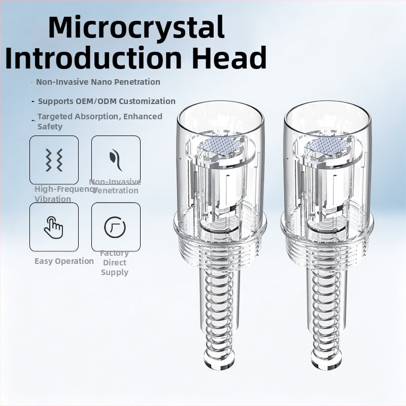 3DL cap de infuzie cu microcristale, ac non-invaziv, actualizat, cap universal cu cip din cristal de siliciu de înaltă precizie