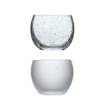 Pahar din sticlă suflată manual, rotund, cu bază groasă, pentru ceai, whisky și băuturi spirtoase; pahar cu bule; pahar de vin de fructe