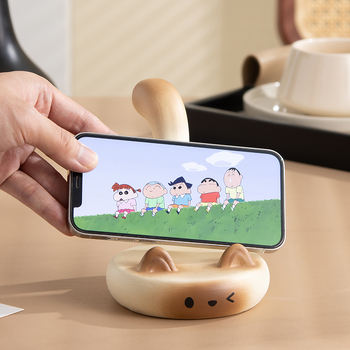 Suport creativ și drăguț pentru telefon, decor de birou, suport pentru tabletă, mic ornament care îmbunătățește dispoziția.