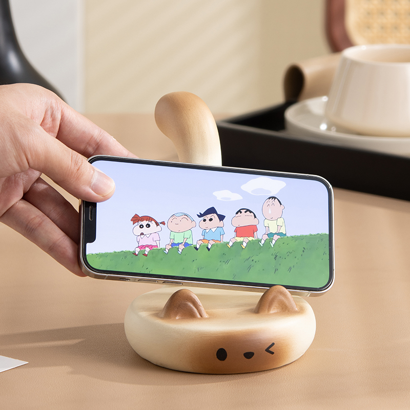 Suport creativ și drăguț pentru telefon, decor de birou, suport pentru tabletă, mic ornament care îmbunătățește dispoziția.