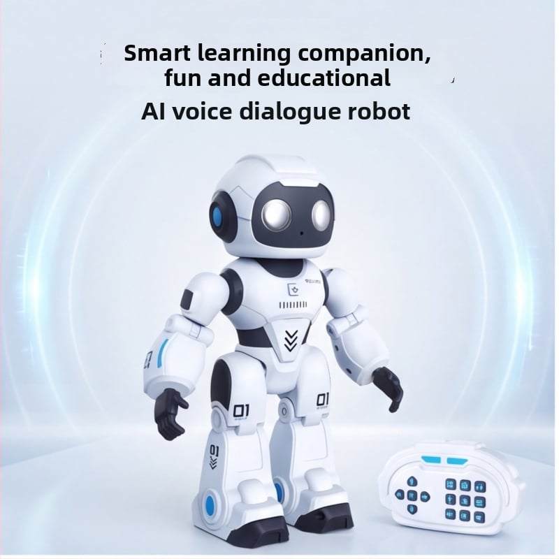 AI-alapú táncosrobot gyerekeknek — zenei ismétlő, korai oktatási játék és mesemondó gép