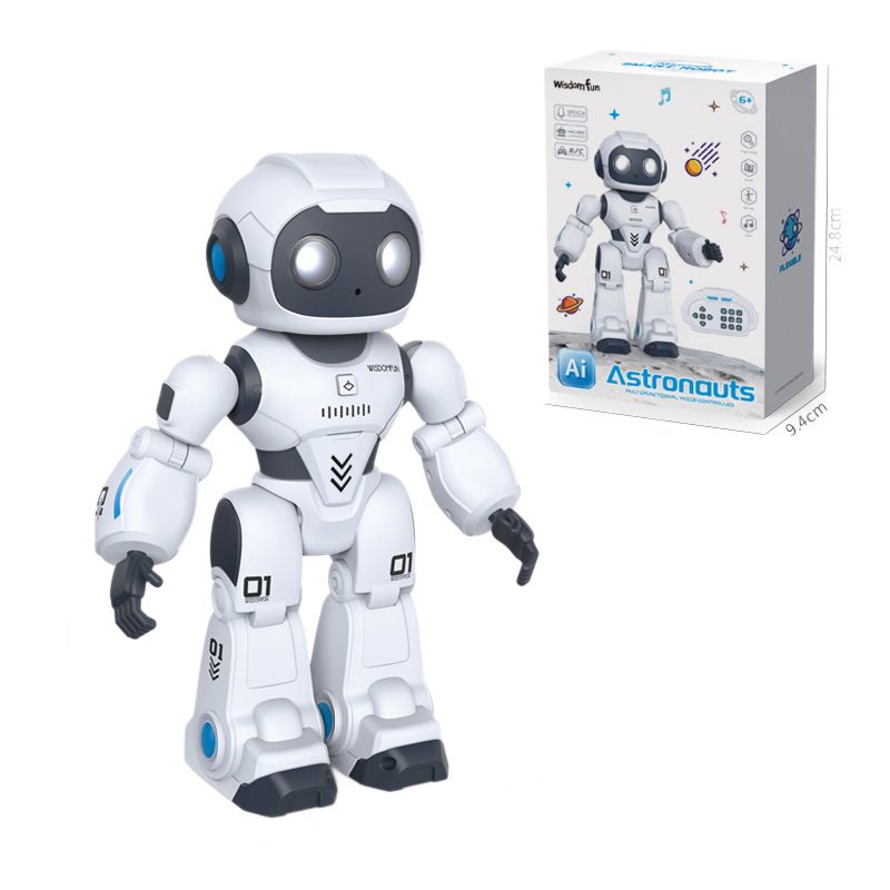 AI-alapú táncosrobot gyerekeknek — zenei ismétlő, korai oktatási játék és mesemondó gép