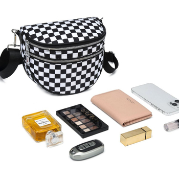 Geantă crossbody pentru femei, cu capacitate mare, multifuncțională, din nylon rezistent la apă, pentru uz casual.