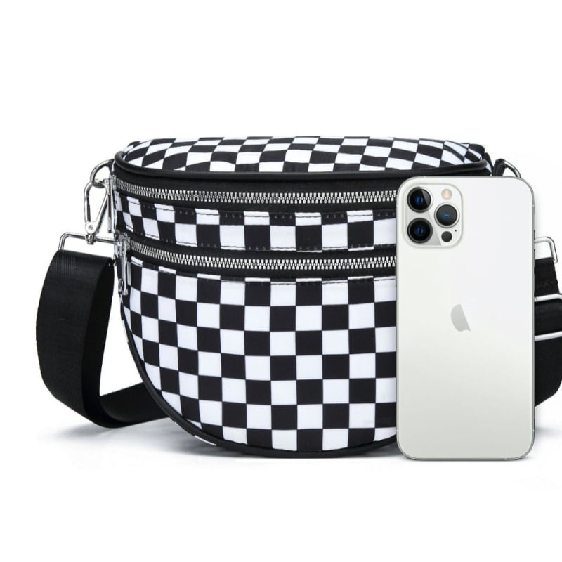 Geantă crossbody pentru femei, cu capacitate mare, multifuncțională, din nylon rezistent la apă, pentru uz casual.