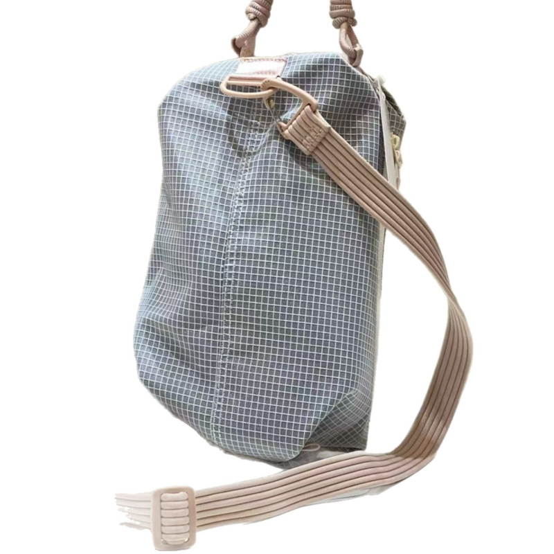 Geantă crossbody gri multifuncțională pentru femei — geantă de umăr elegantă, versatilă pentru drumeții în aer liber