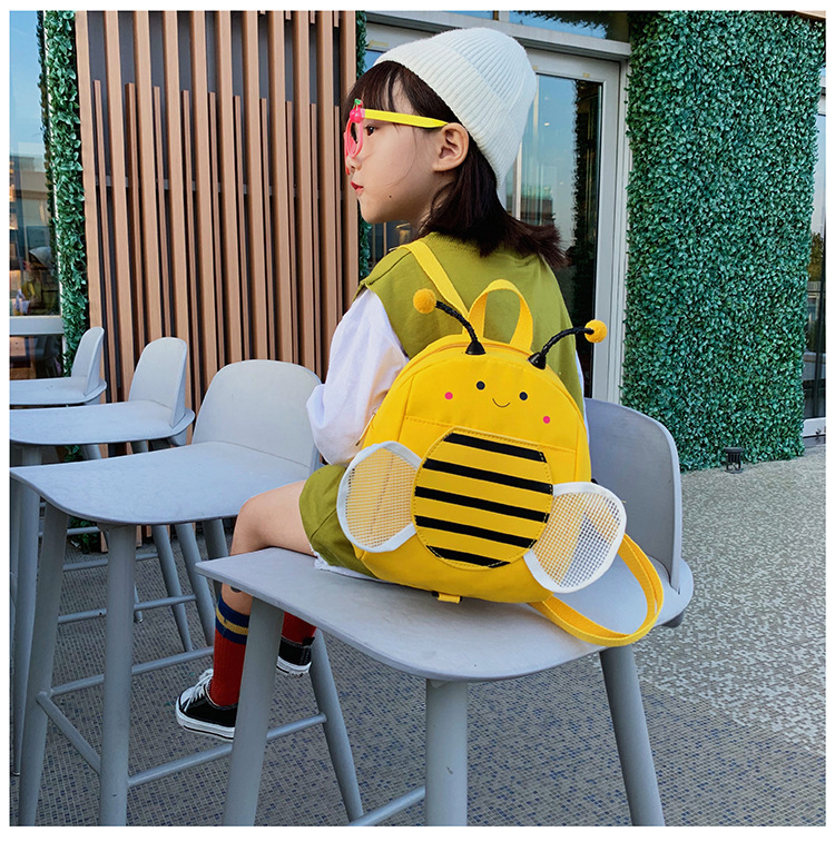 Rucsac pentru copii pentru grădiniță, ușor, nylon, unisex, drăguț și la modă, protecție anti-pierdere