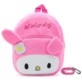 Rucsac din pluș pentru copii, cu design de maimuță, model Melody, pentru preșcolar și utilizare zilnică