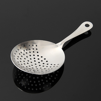 Filtru triunghiular pentru gheață cu mâner lung, filtru oval pentru gheață, filtru pentru bar pentru cocktailuri, unealtă de amestecare