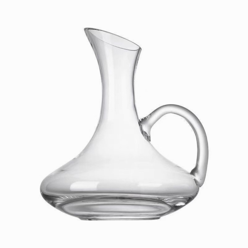 Set de decantare pentru vin din sticlă, capacitate mare, design modern minimalist