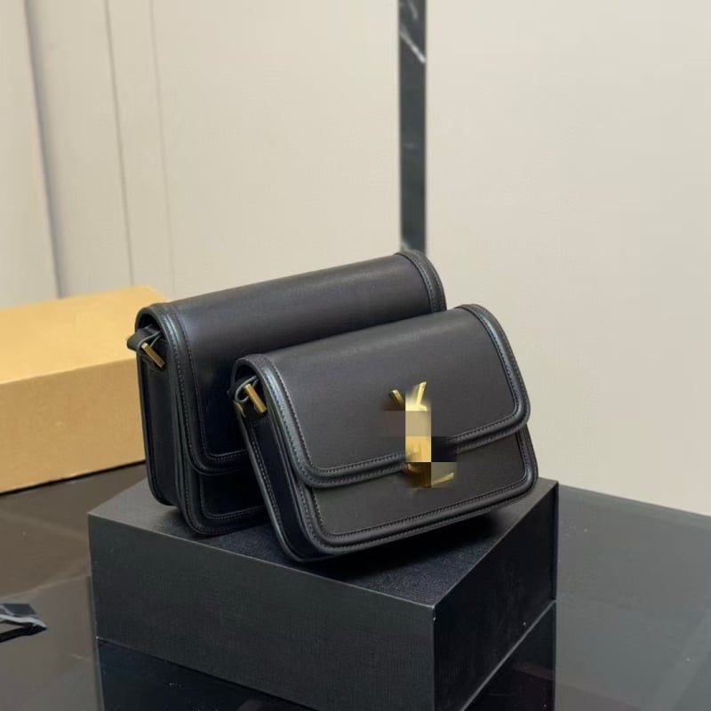 Geantă din piele naturală pentru femei, mică, pătrată, versatilă, stil clasic, curea crossbody