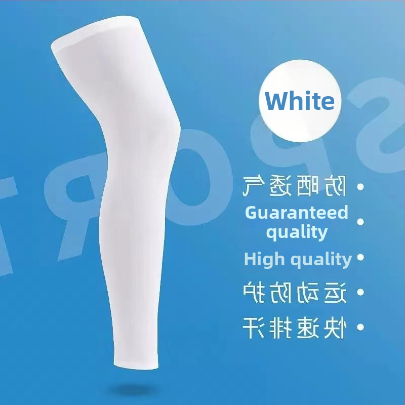 Manșete de protecție pentru gambe cu Ice Silk pentru bărbați și femei – ciclism, baschet, alergare, în aer liber