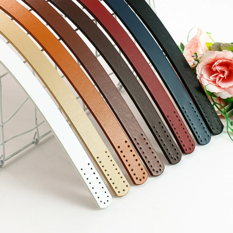 2 mânere PU pentru geantă din pânză – curele pentru proiecte DIY