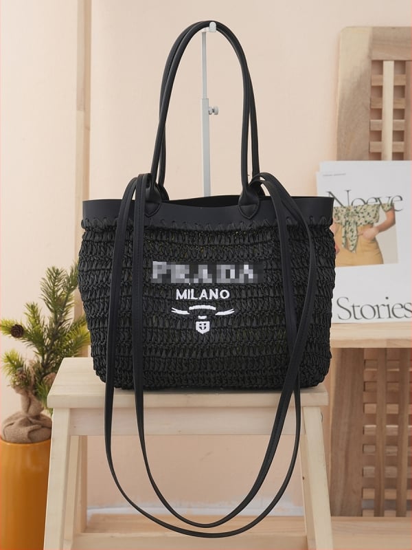 Veľkokapacitná slamená tkaná kabelka s jednoramennou crossbody kabelkou pre ženy leto 2025
