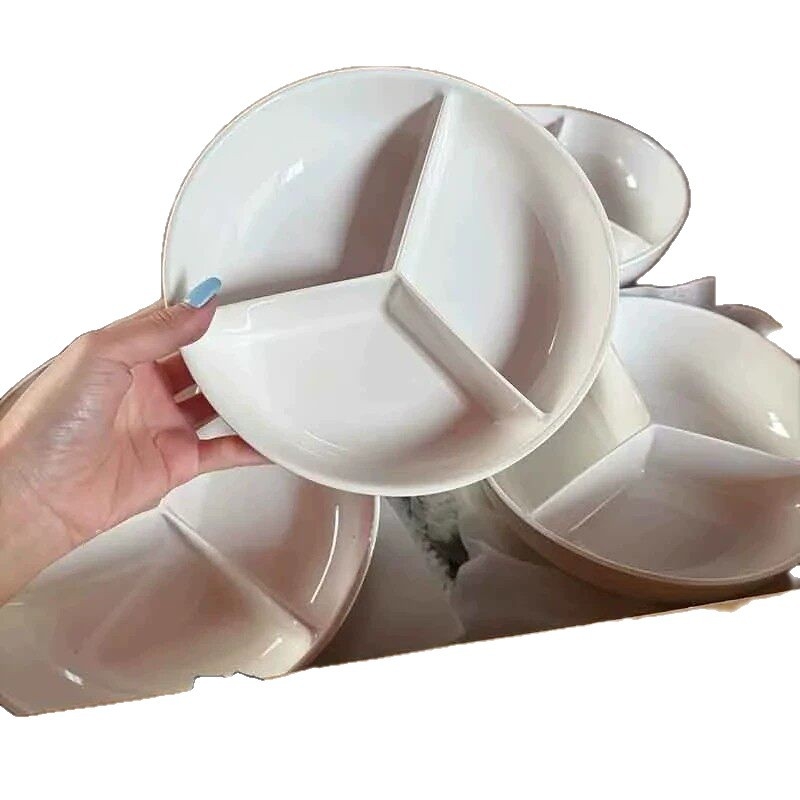 Tava ceramică pentru aburi cu trei compartimente